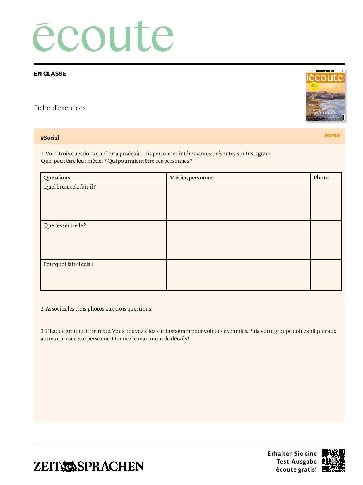 Digitale Lehrbeilage mit Unterrichtstipps