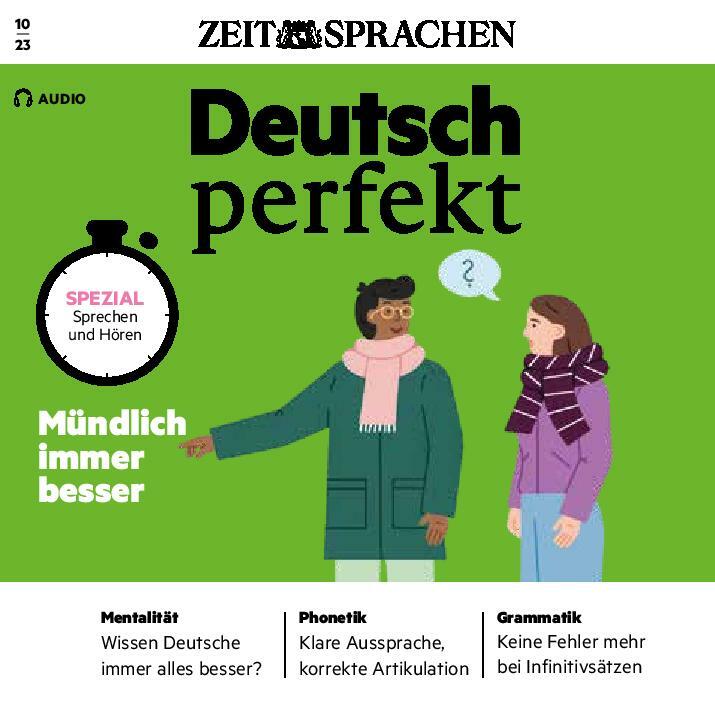 Deutsch perfekt Audiotrainer 10/23