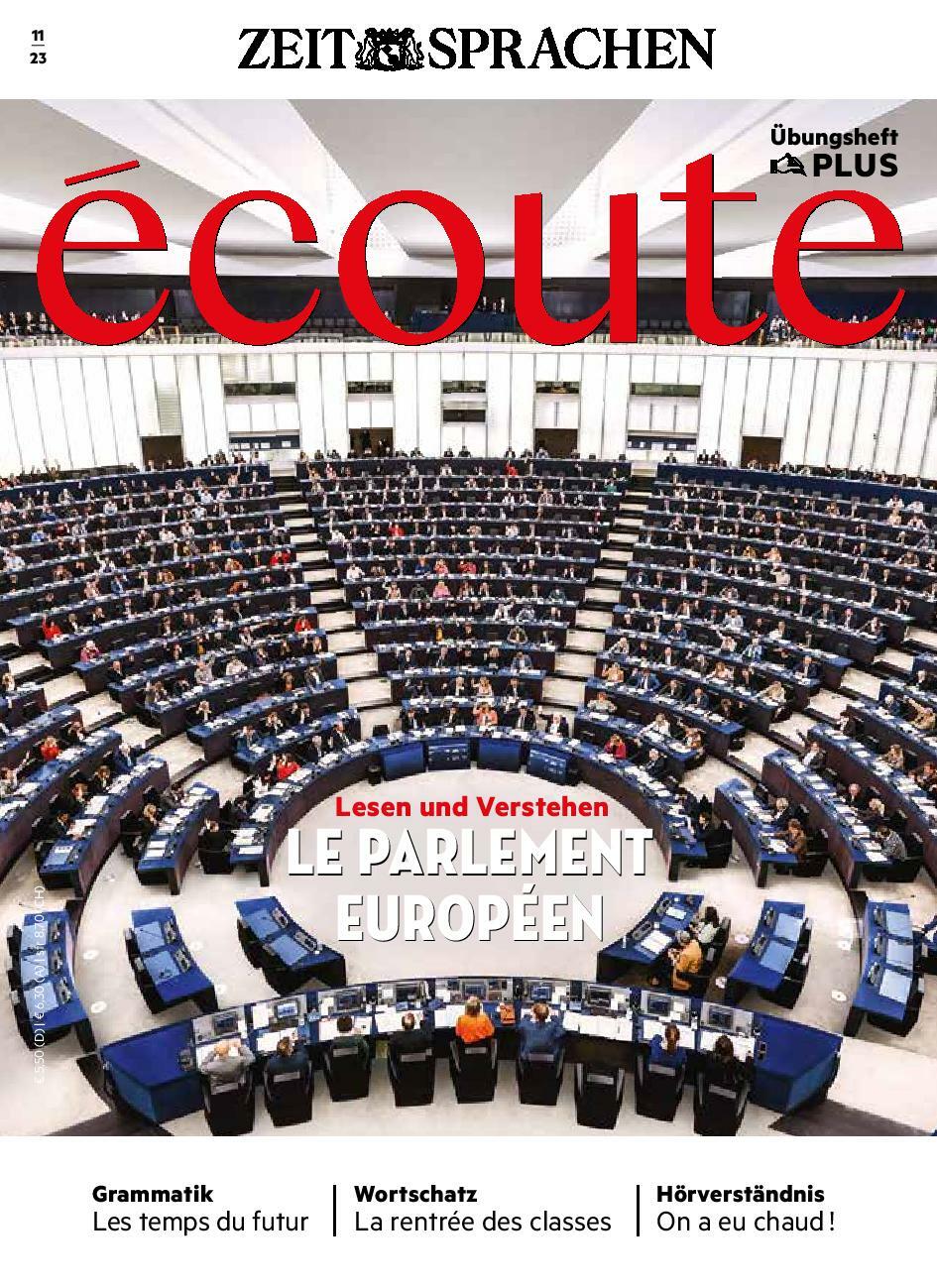 &eacute;coute &Uuml;bungsheft Digital 11/2023