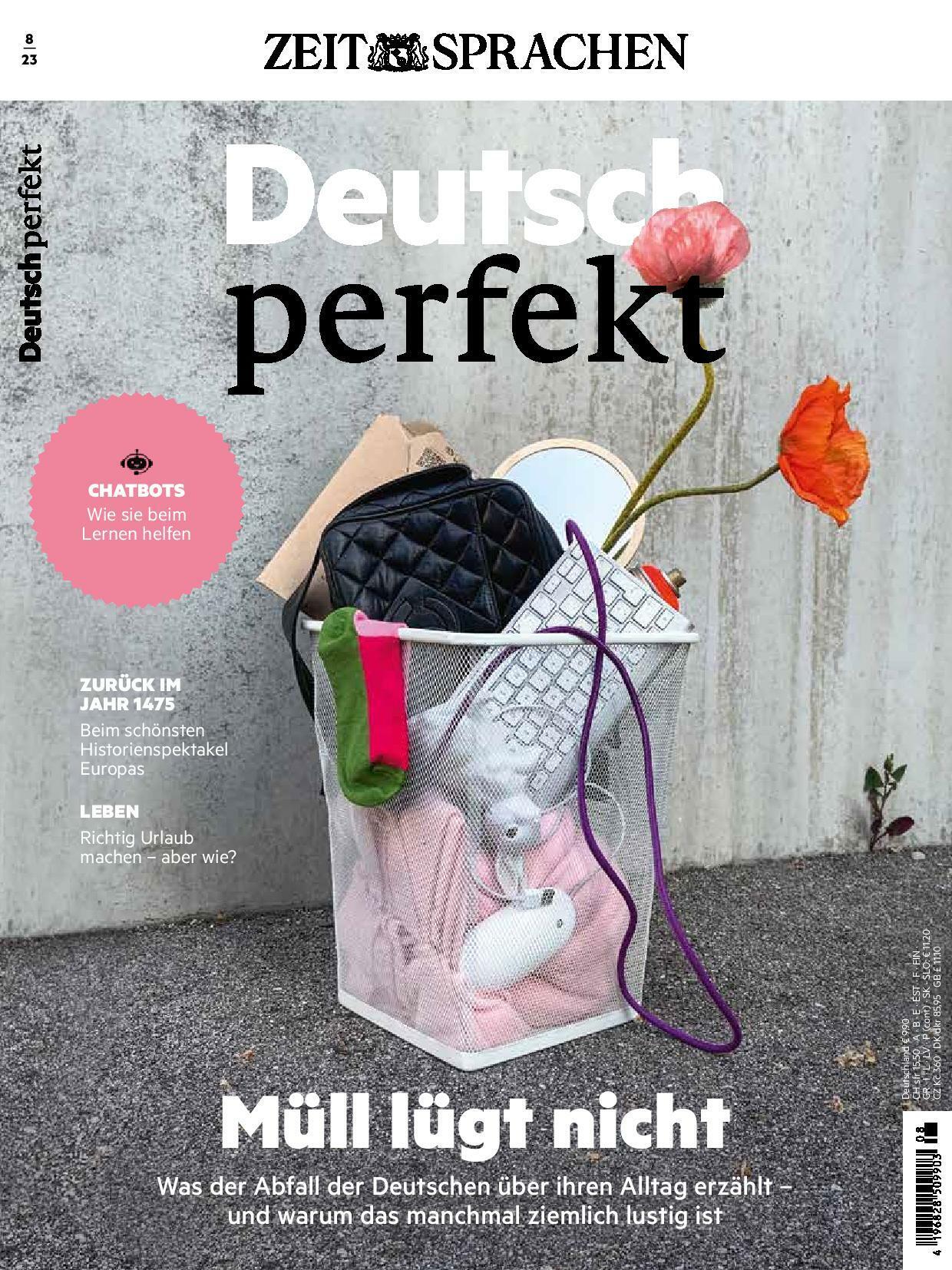 Deutsch perfekt ePaper 08/2023