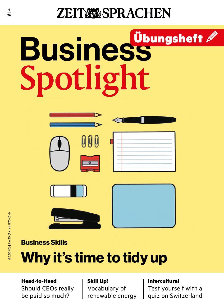 Business Spotlight Übungsheft digital 01/2026