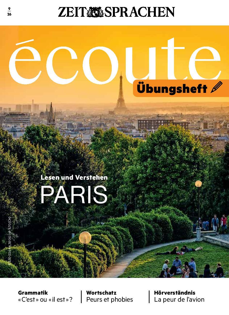 &eacute;coute &Uuml;bungsheft digital 09/2026