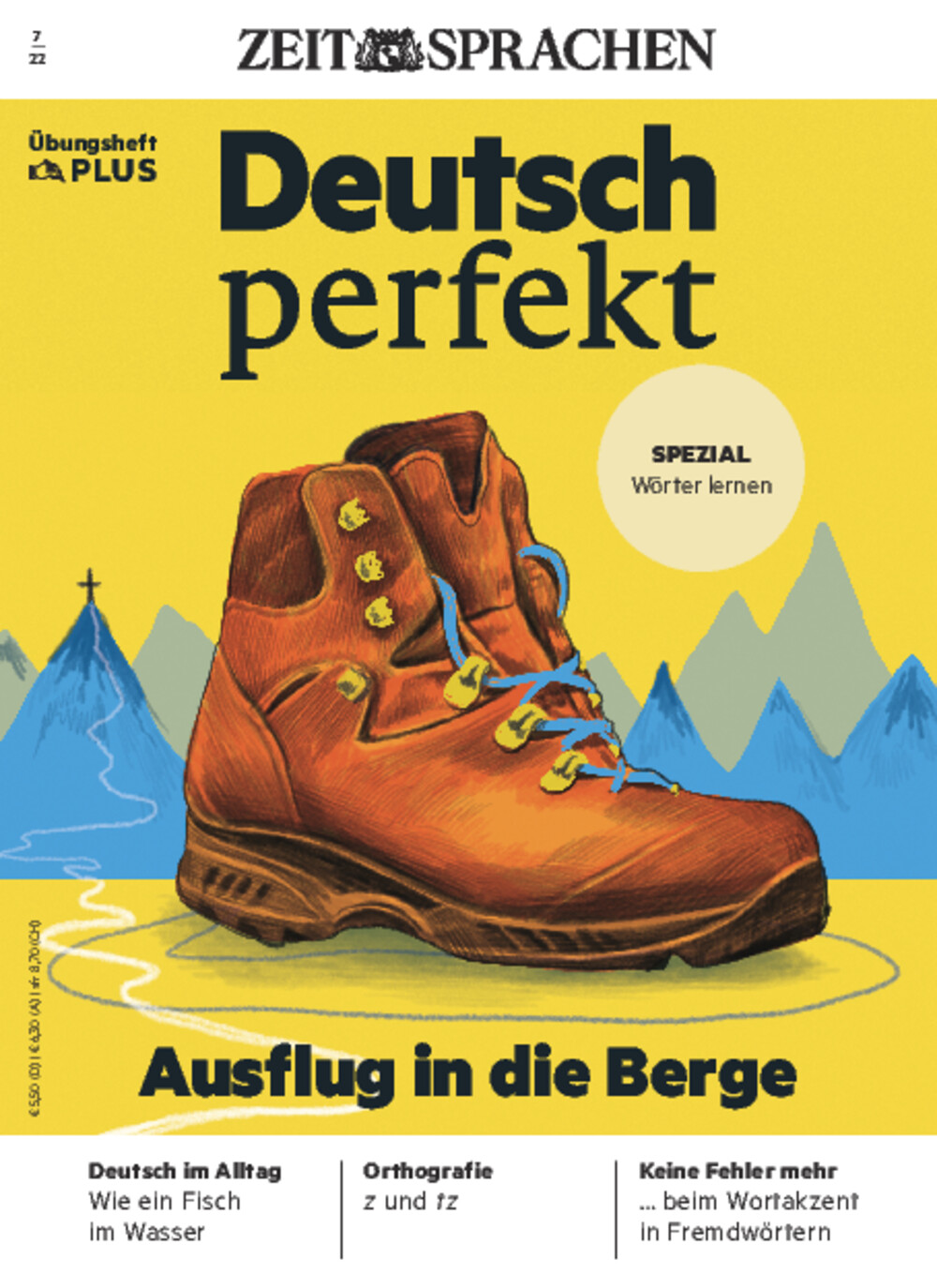 Deutsch perfekt Übungsheft Digital 07/2022