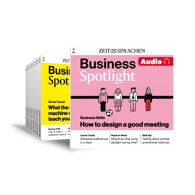 Business Spotlight Audiotrainer Jahrgang 2024