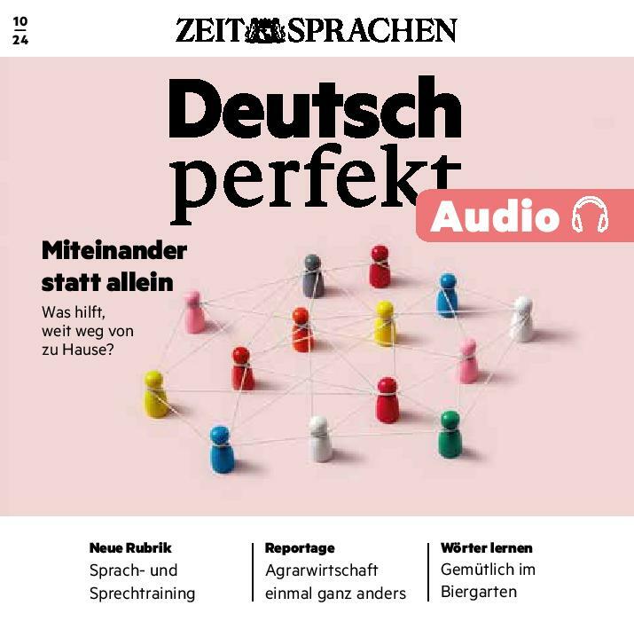 Deutsch perfekt Audiotrainer Digital 10/2024