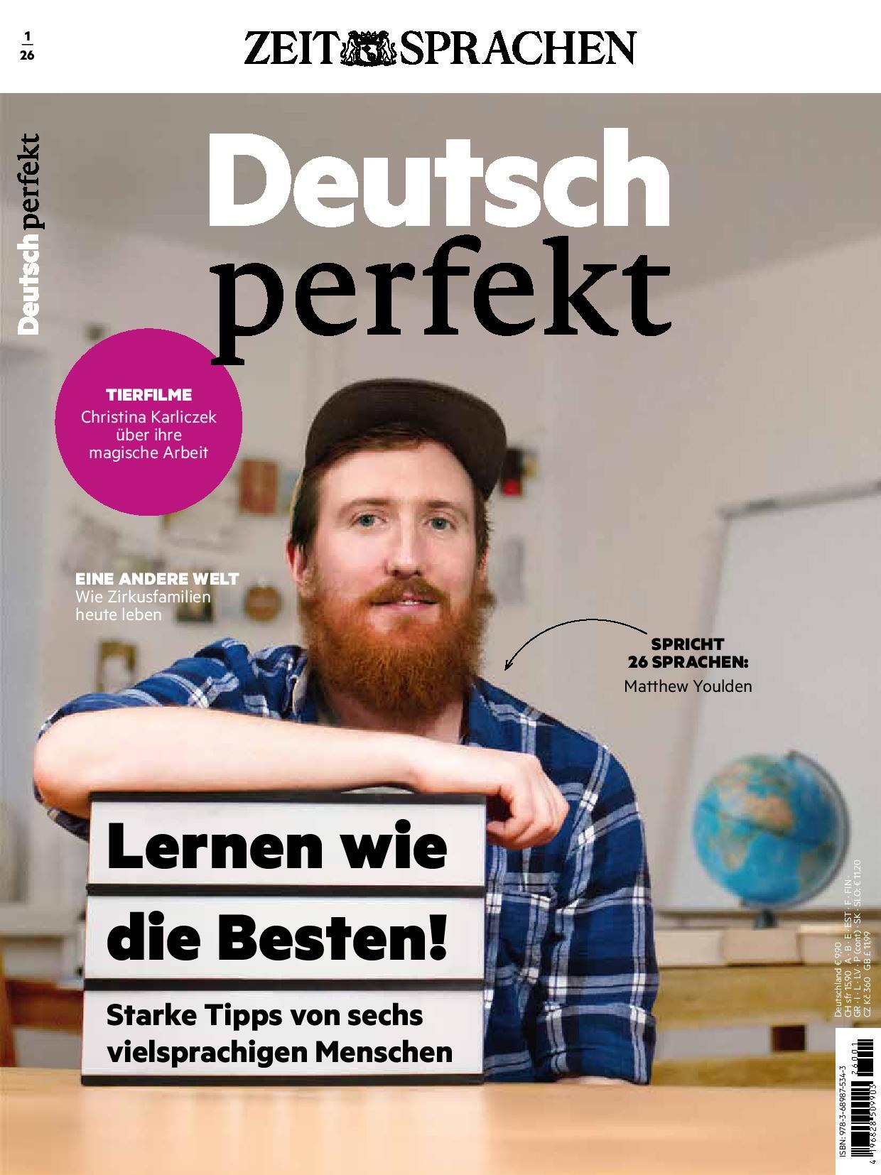 Deutsch perfekt 01/2026
