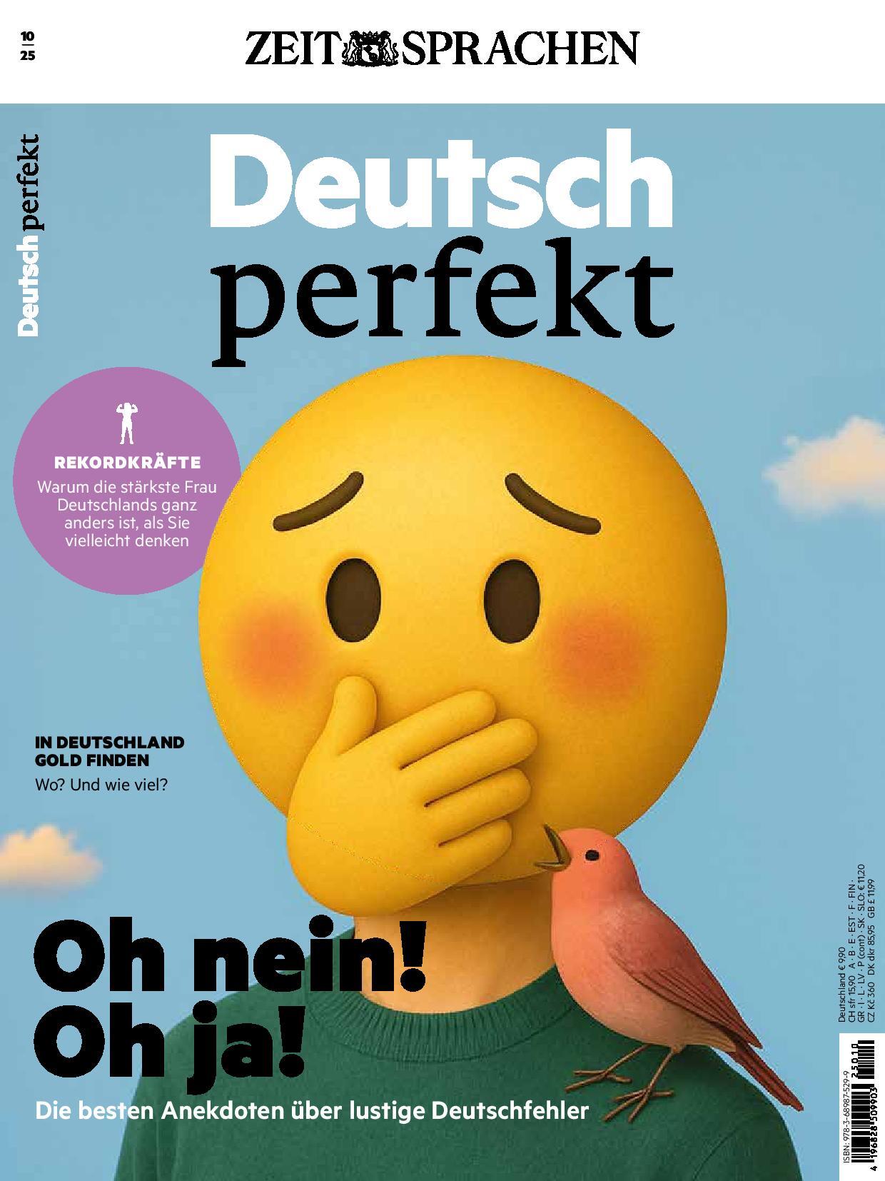Deutsch perfekt eMagazine 10/2025