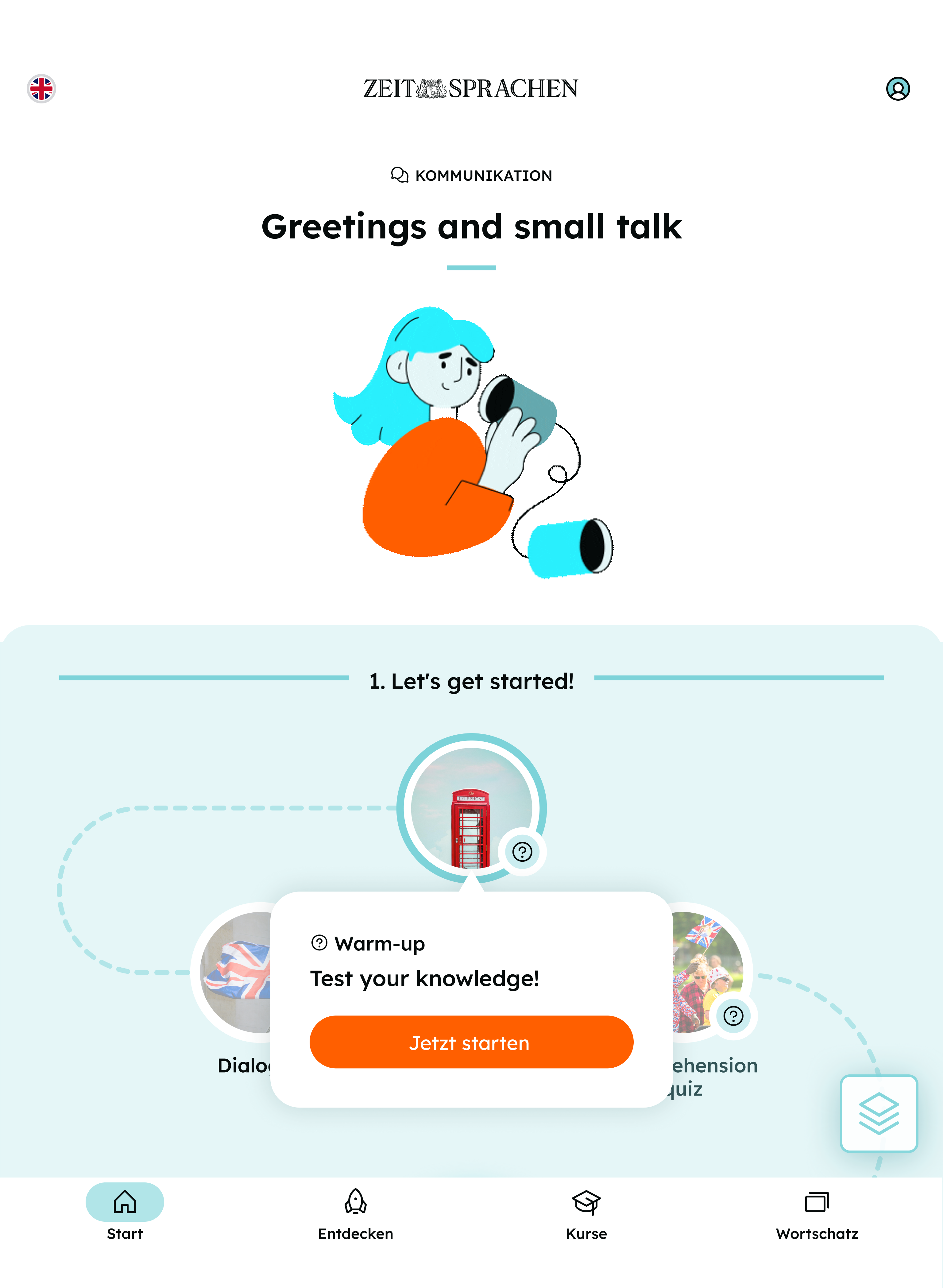 6 Monate Zugang zur ZEIT SPRACHEN APP