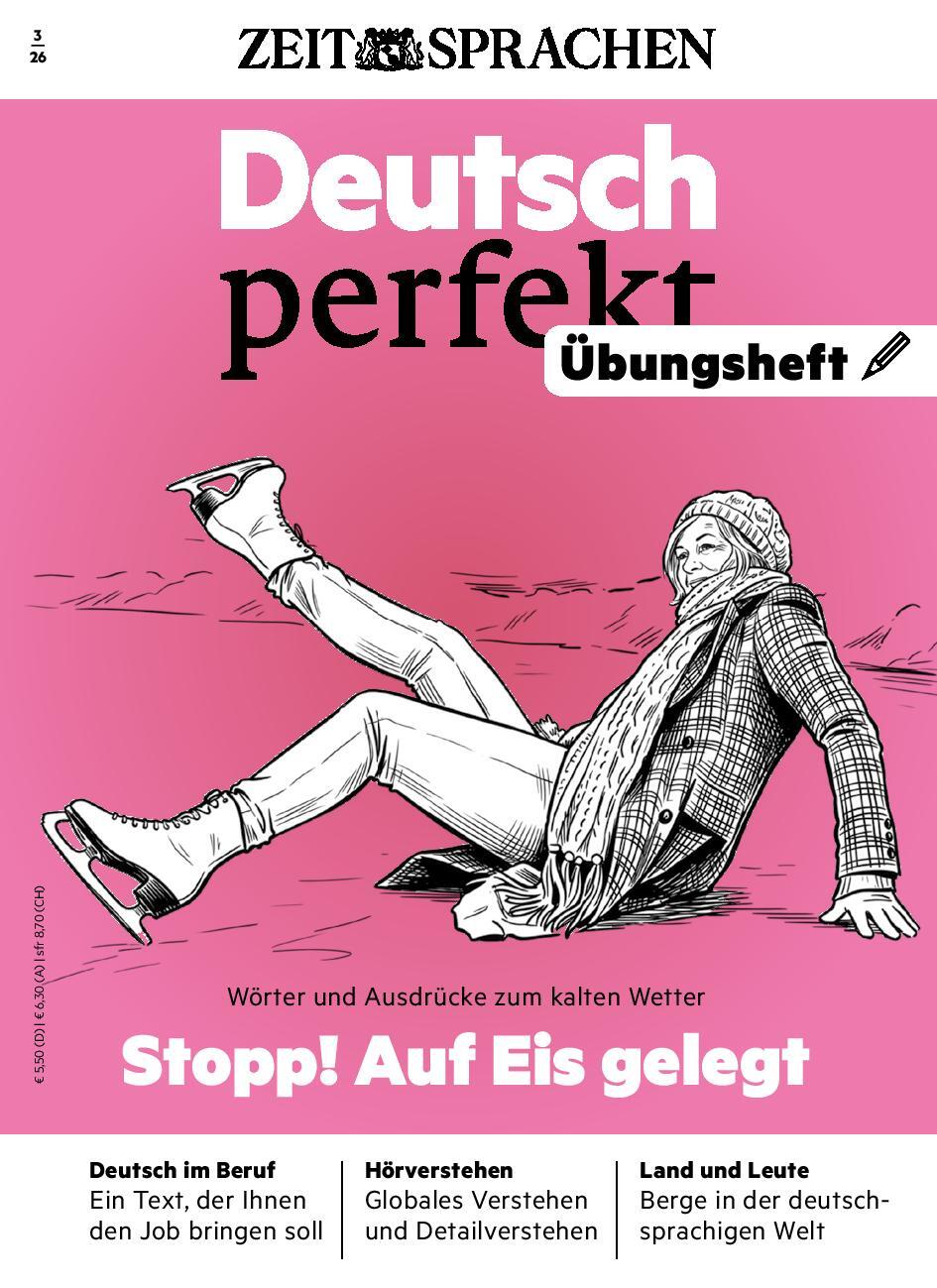 Deutsch perfekt &Uuml;bungsheft digital 03/2026