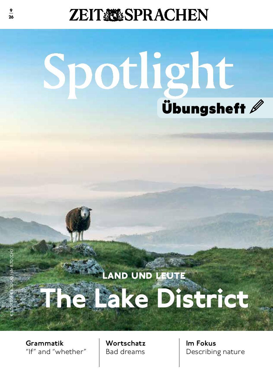Spotlight &Uuml;bungsheft digital 09/2026