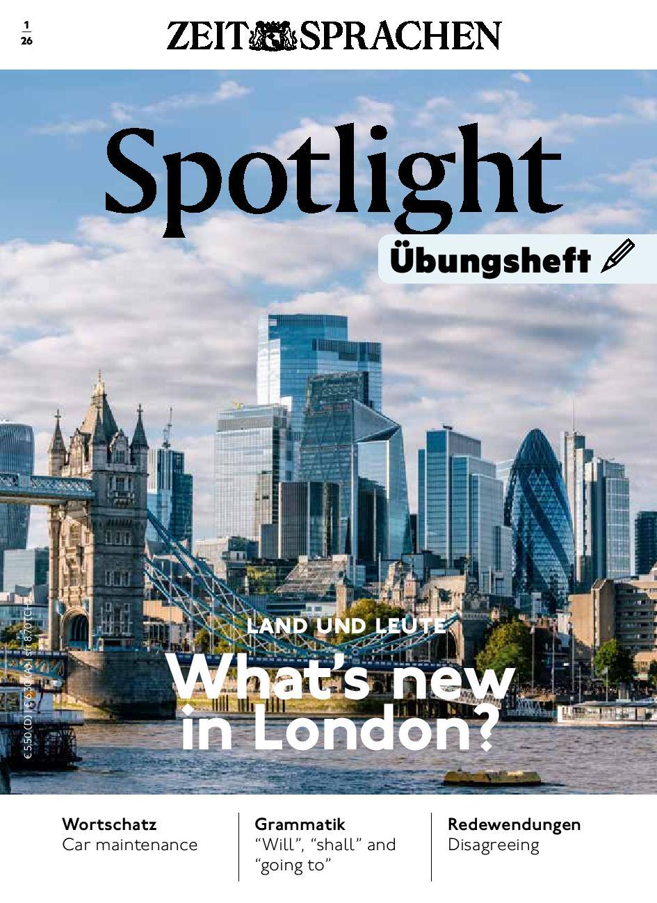 Spotlight Übungsheft digital 01/2026