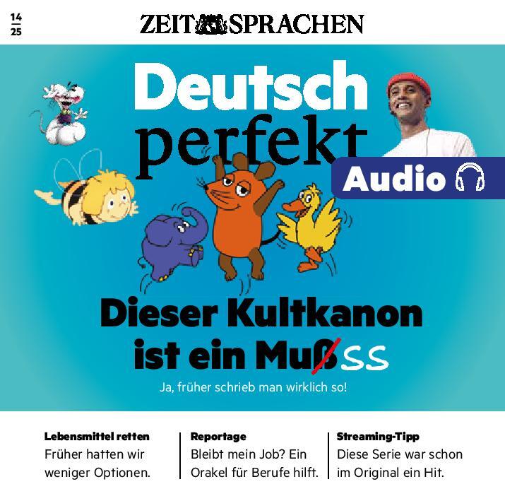 Deutsch perfekt Audiotrainer digital 14/2025