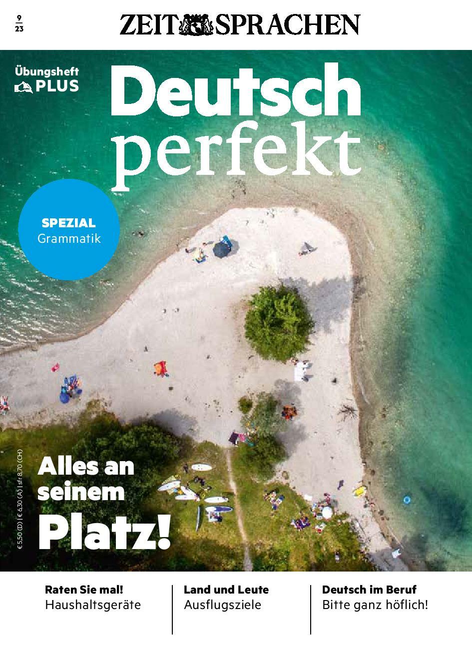 Deutsch perfekt PLUS 09/2023