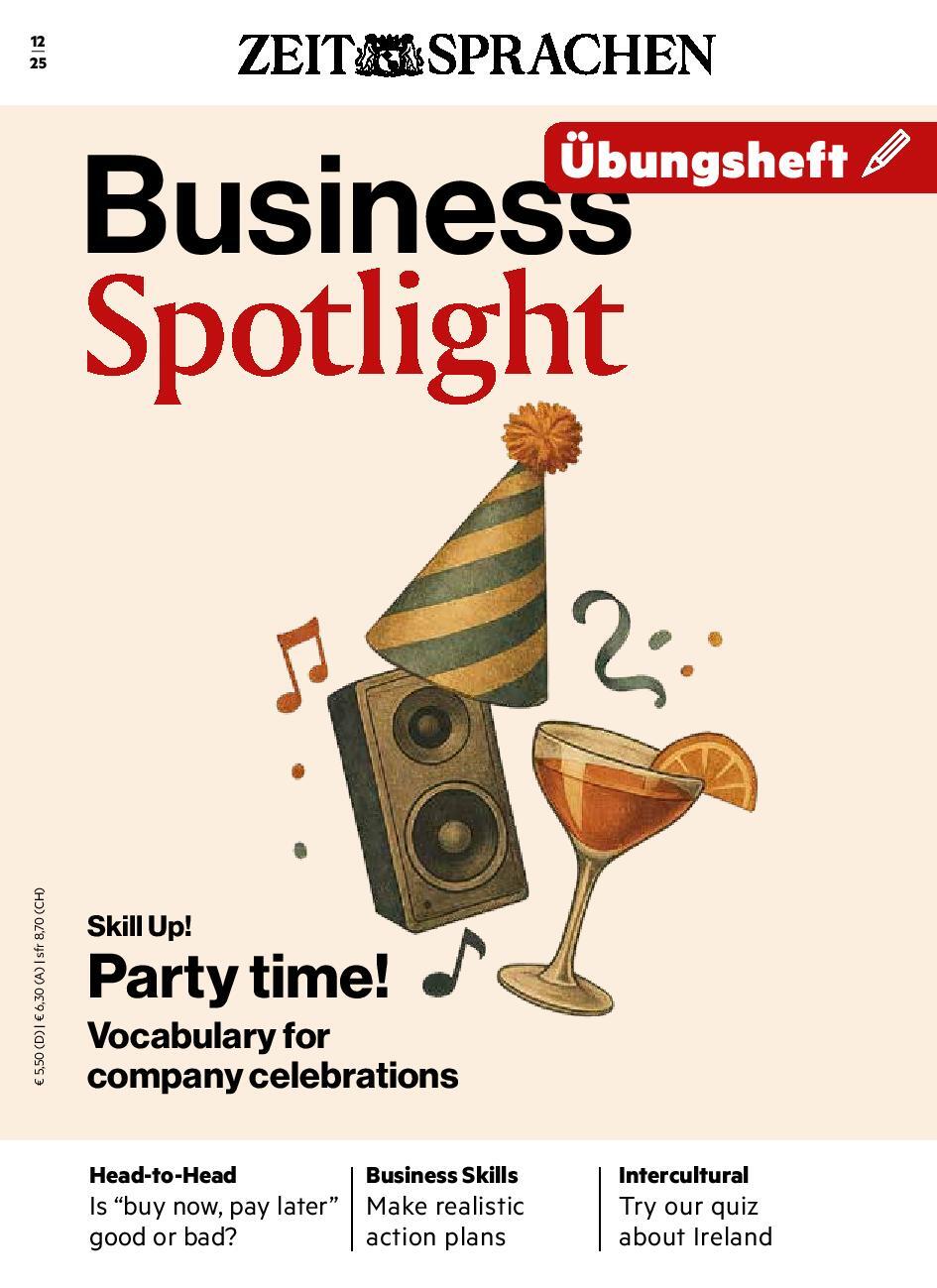 Business Spotlight Übungsheft 12/2025