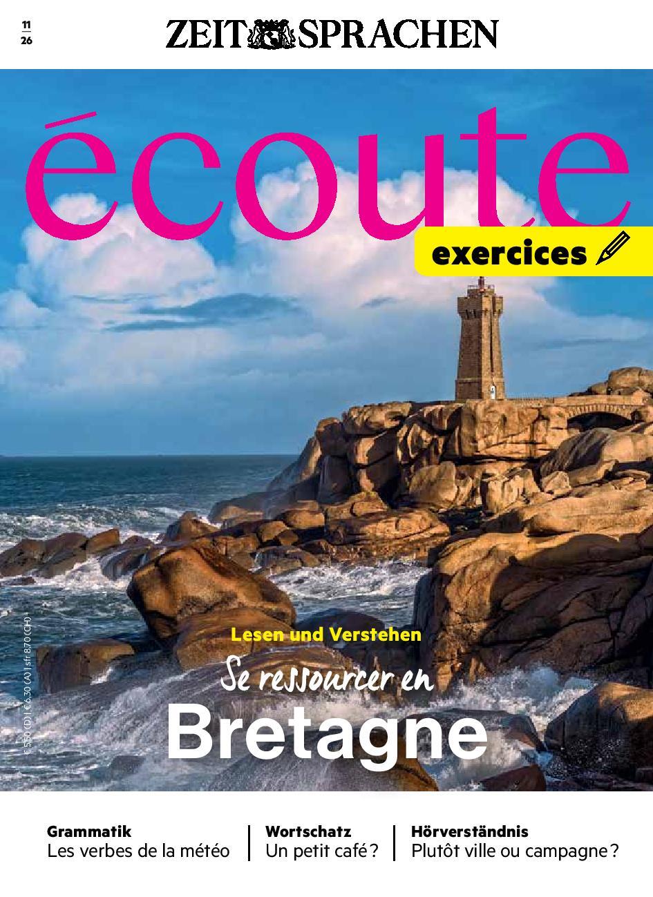 &eacute;coute &Uuml;bungsheft digital 11/2026