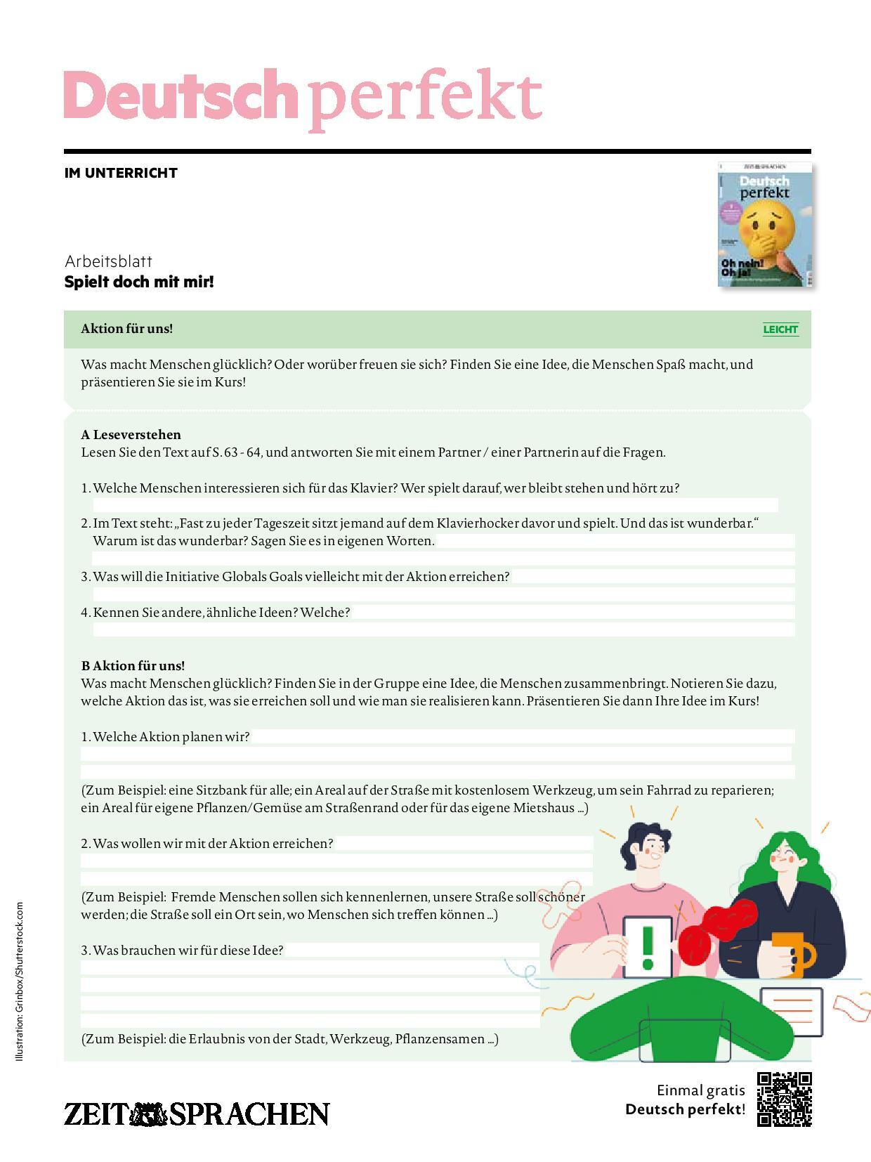 Digitale Lehrbeilage mit Unterrichtstipps Digitale Lehrbeilage mit Unterrichtstipps
