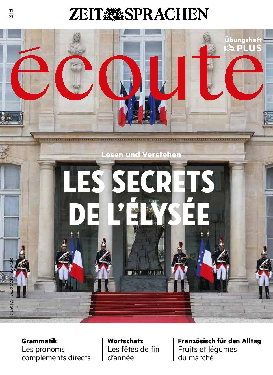 &eacute;coute &Uuml;bungsheft Digital 11/2022