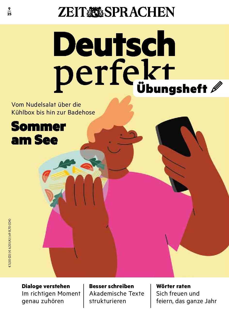 Deutsch perfekt Übungsheft digital 09/2025