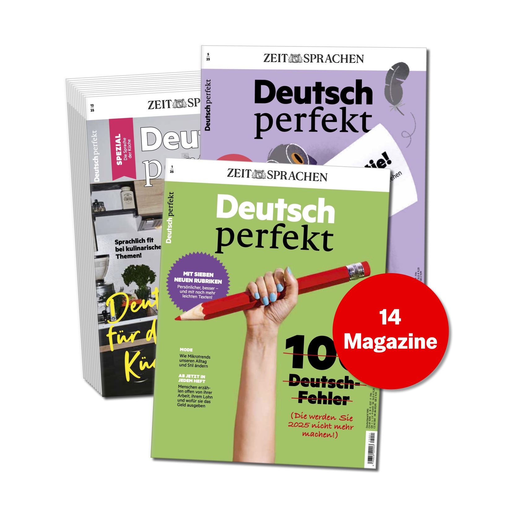 Deutsch perfekt Magazin &ndash; Jahrgang 2025 