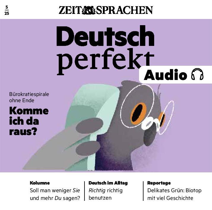 Deutsch perfekt Audiotrainer digital 05/2025