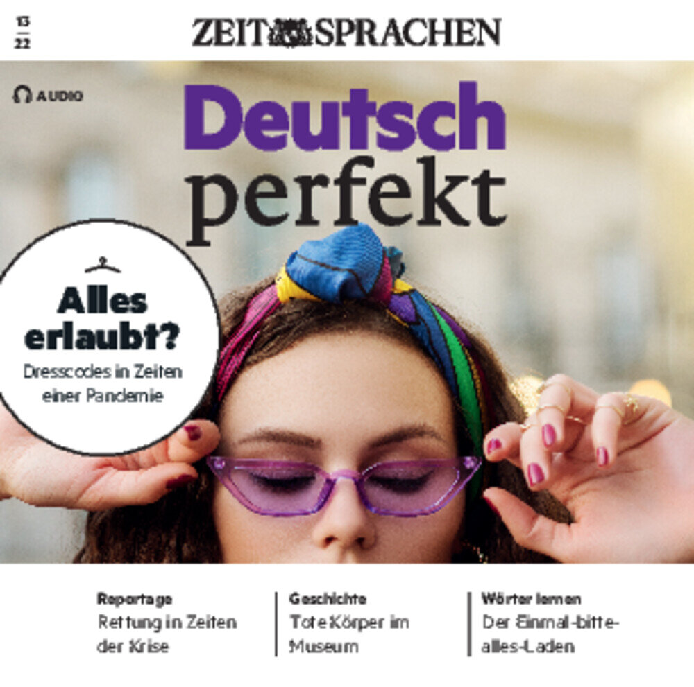 Deutsch perfekt Audiotrainer Digital 13/2022
