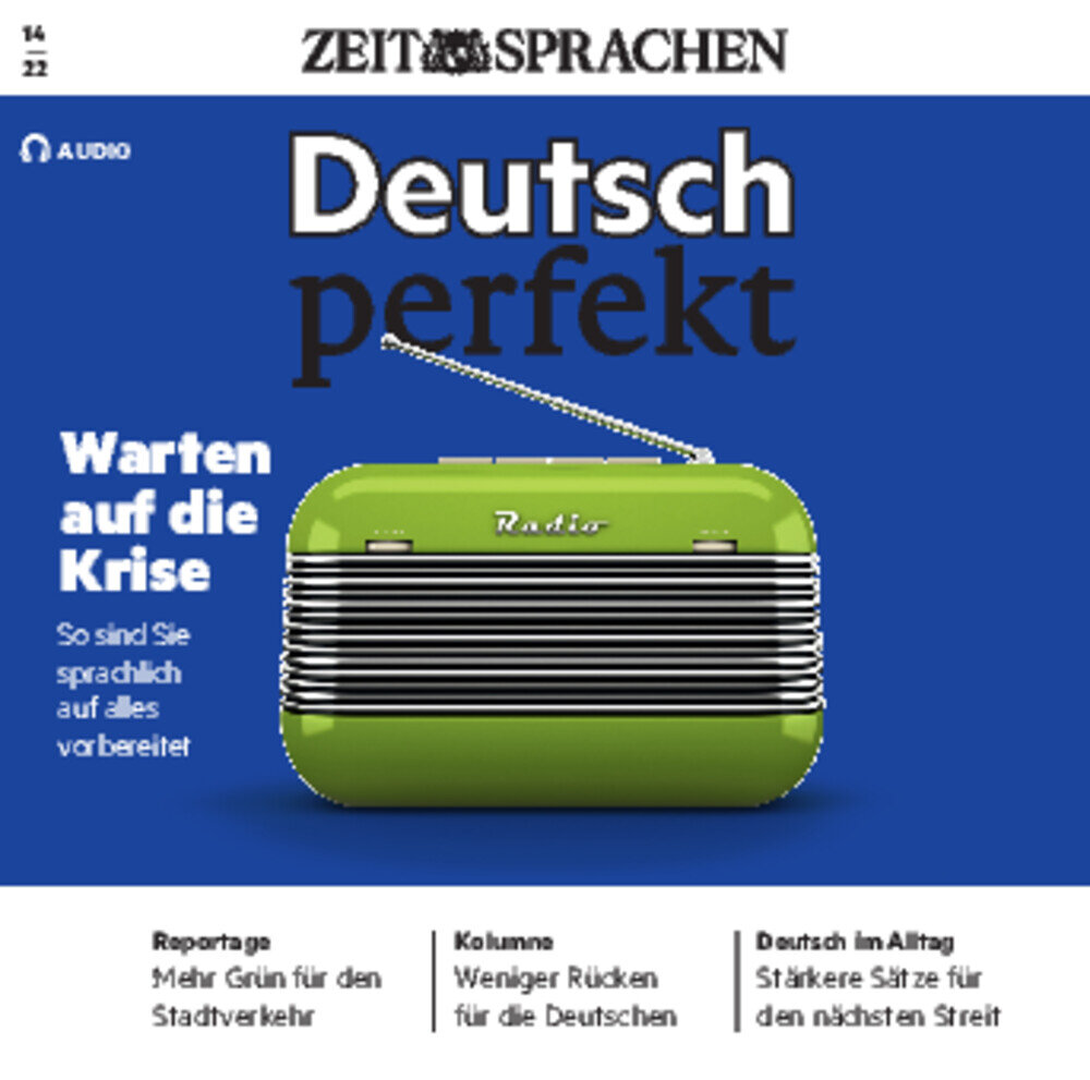 Deutsch perfekt Audiotrainer Digital 14/2022