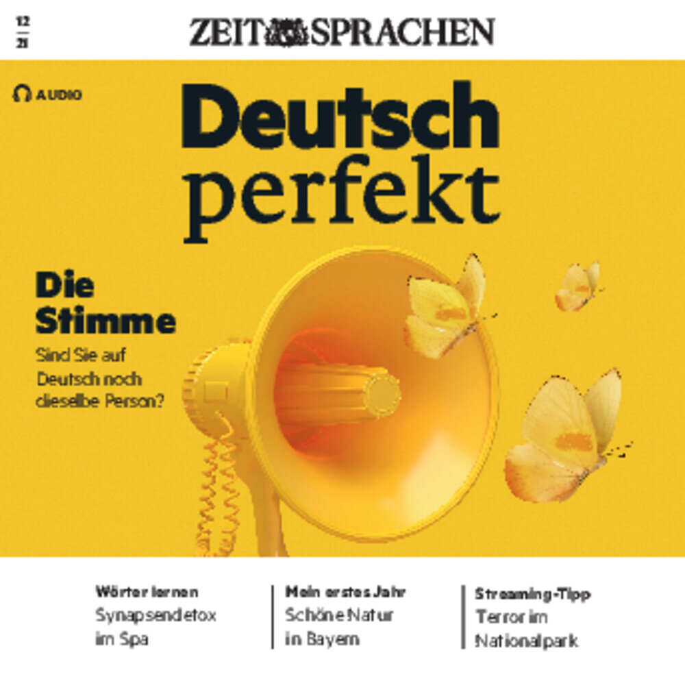 Deutsch perfekt Audiotrainer Digital 12/2021