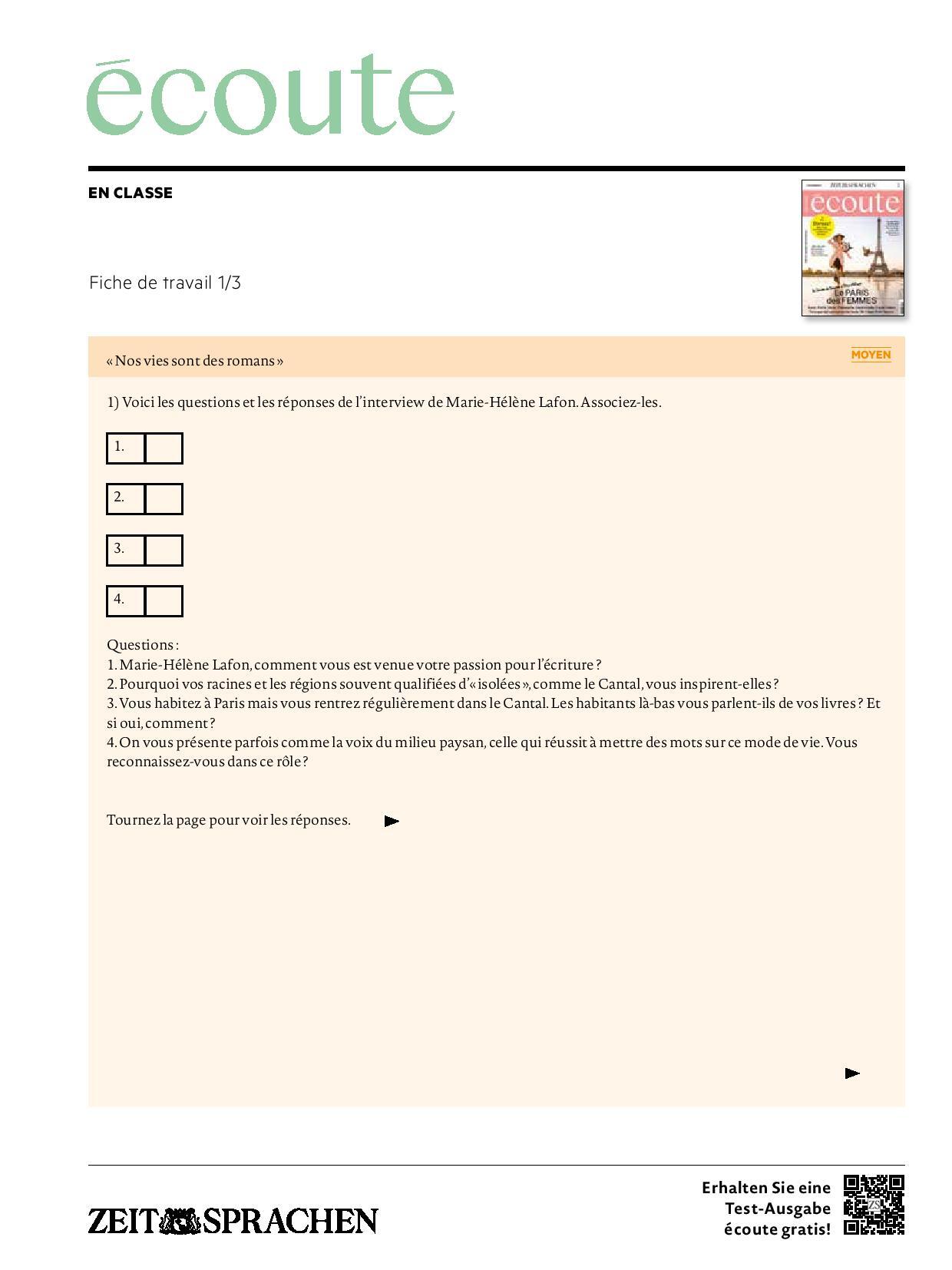 Digitale Lehrbeilage mit Unterrichtstipps Digitale Lehrbeilage mit Unterrichtstipps