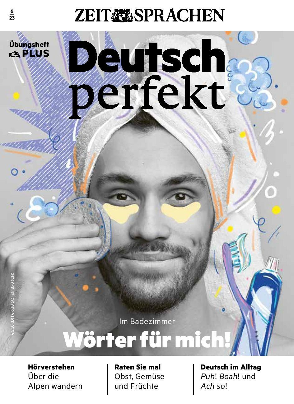 Deutsch perfekt Übungsheft Digital 06/2023