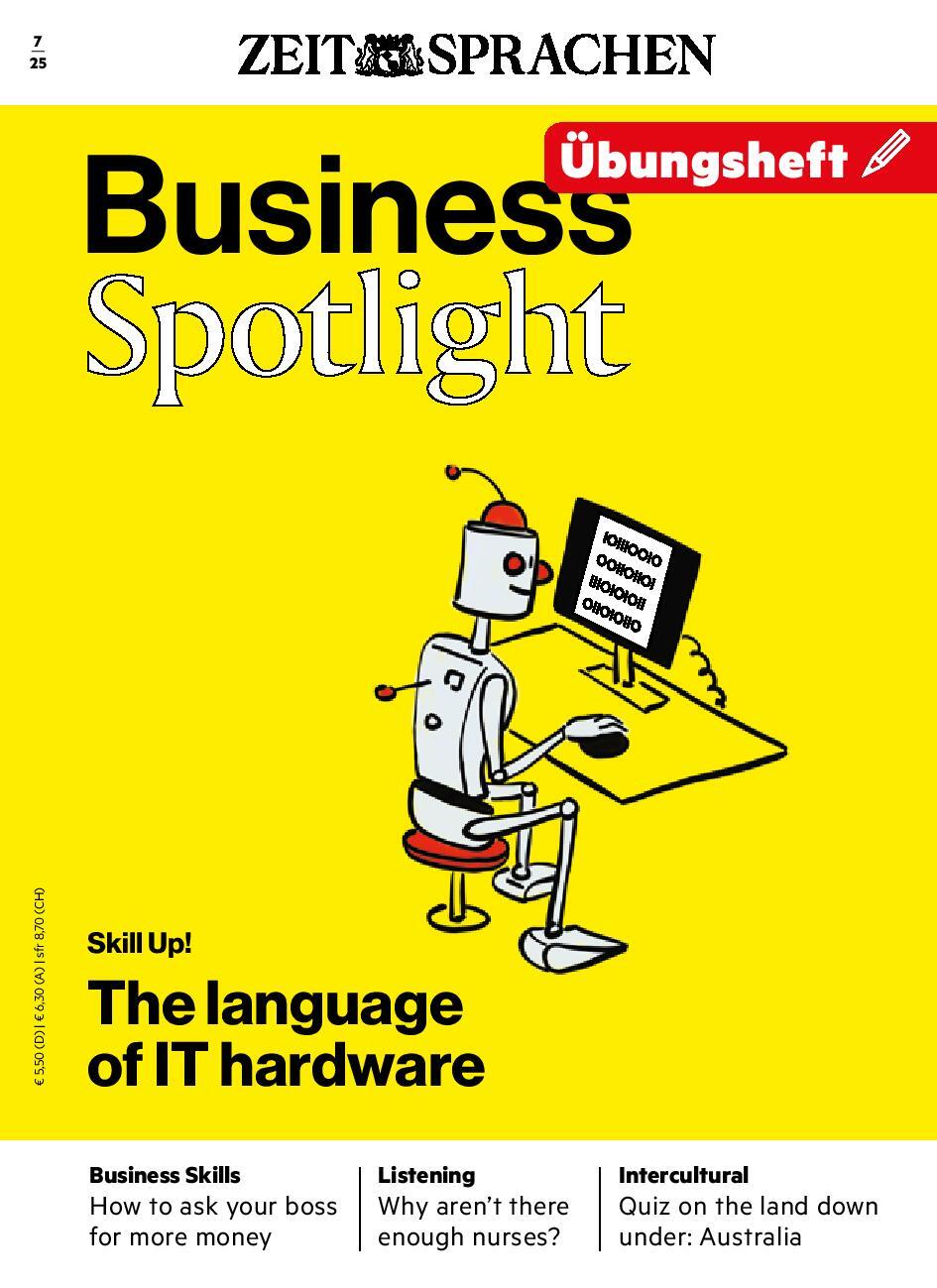 Business Spotlight Übungsheft digital 07/2025