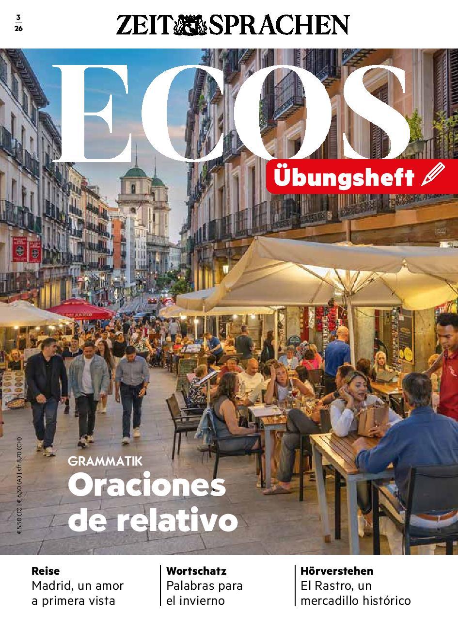 ECOS &Uuml;bungsheft 03/2026