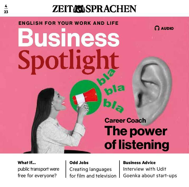 Business Spotlight Audio Trainer ePaper 04/2023