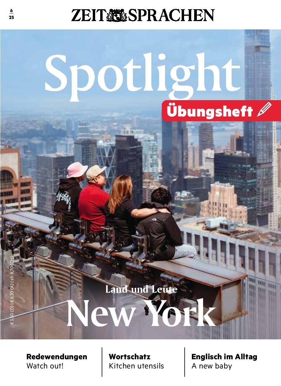 Spotlight Übungsheft digital 06/2025