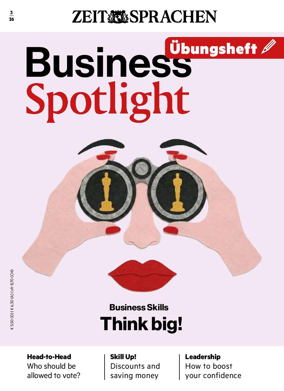 Business Spotlight &Uuml;bungsheft 03/2026
