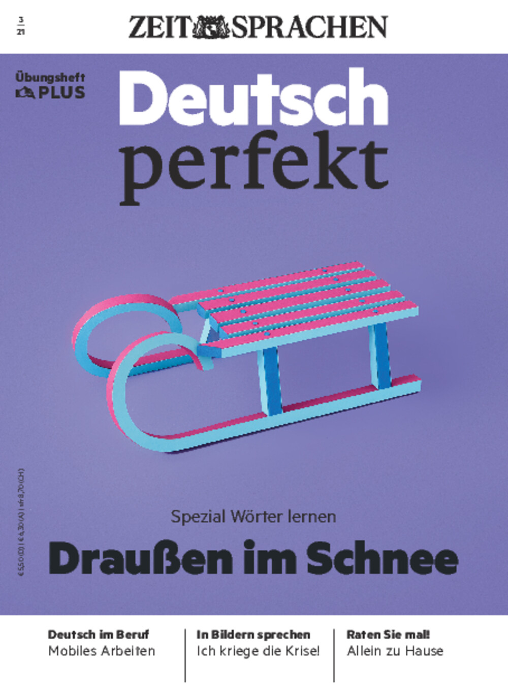 Deutsch perfekt Übungsheft Digital 03/2021