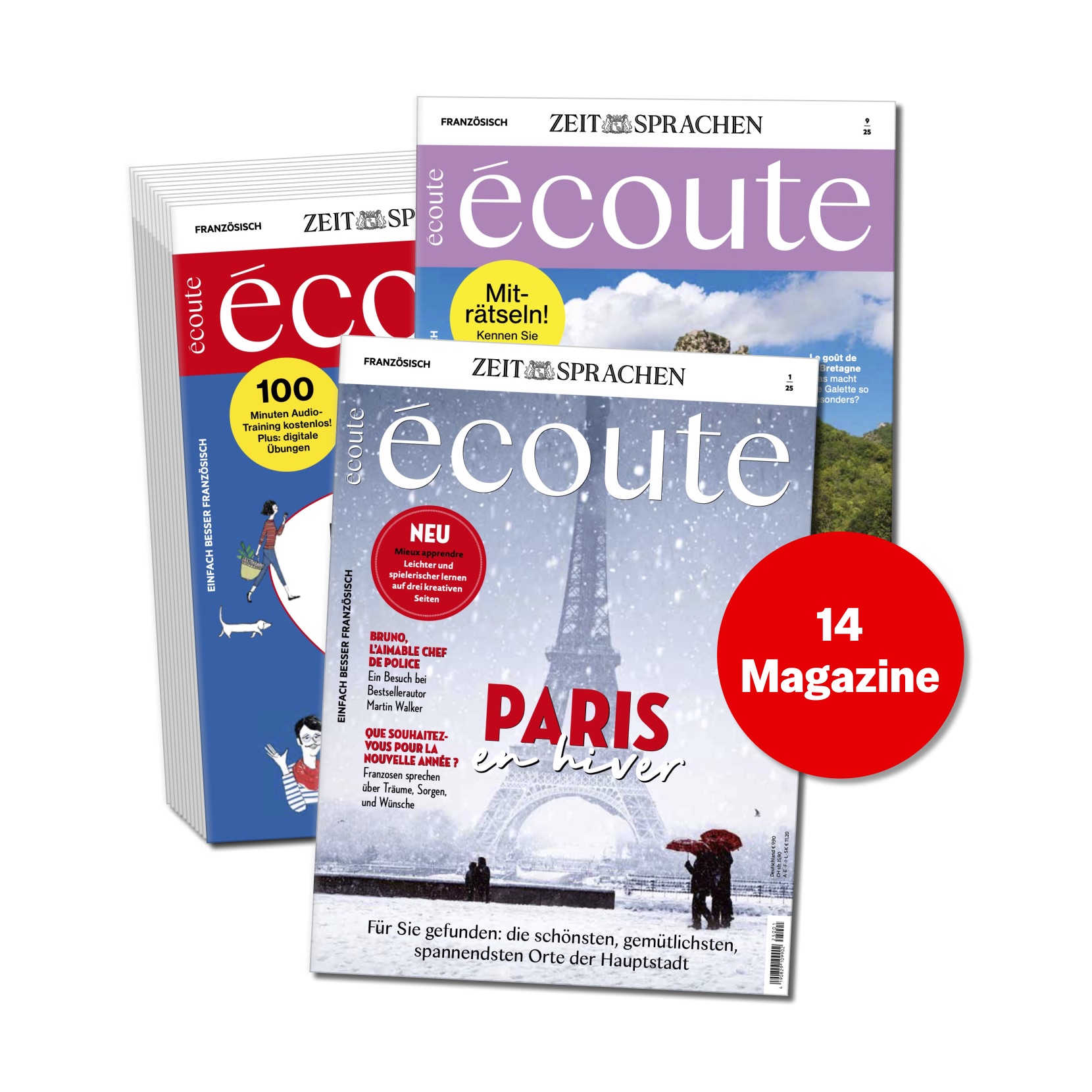 &eacute;coute Magazin &ndash; Jahrgang 2025 