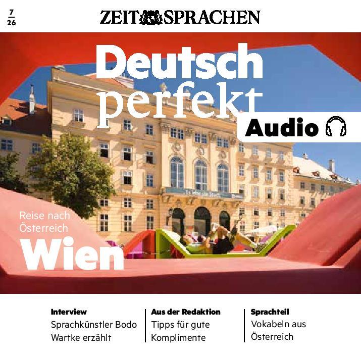 Deutsch perfekt Audiotrainer digital 07/2026