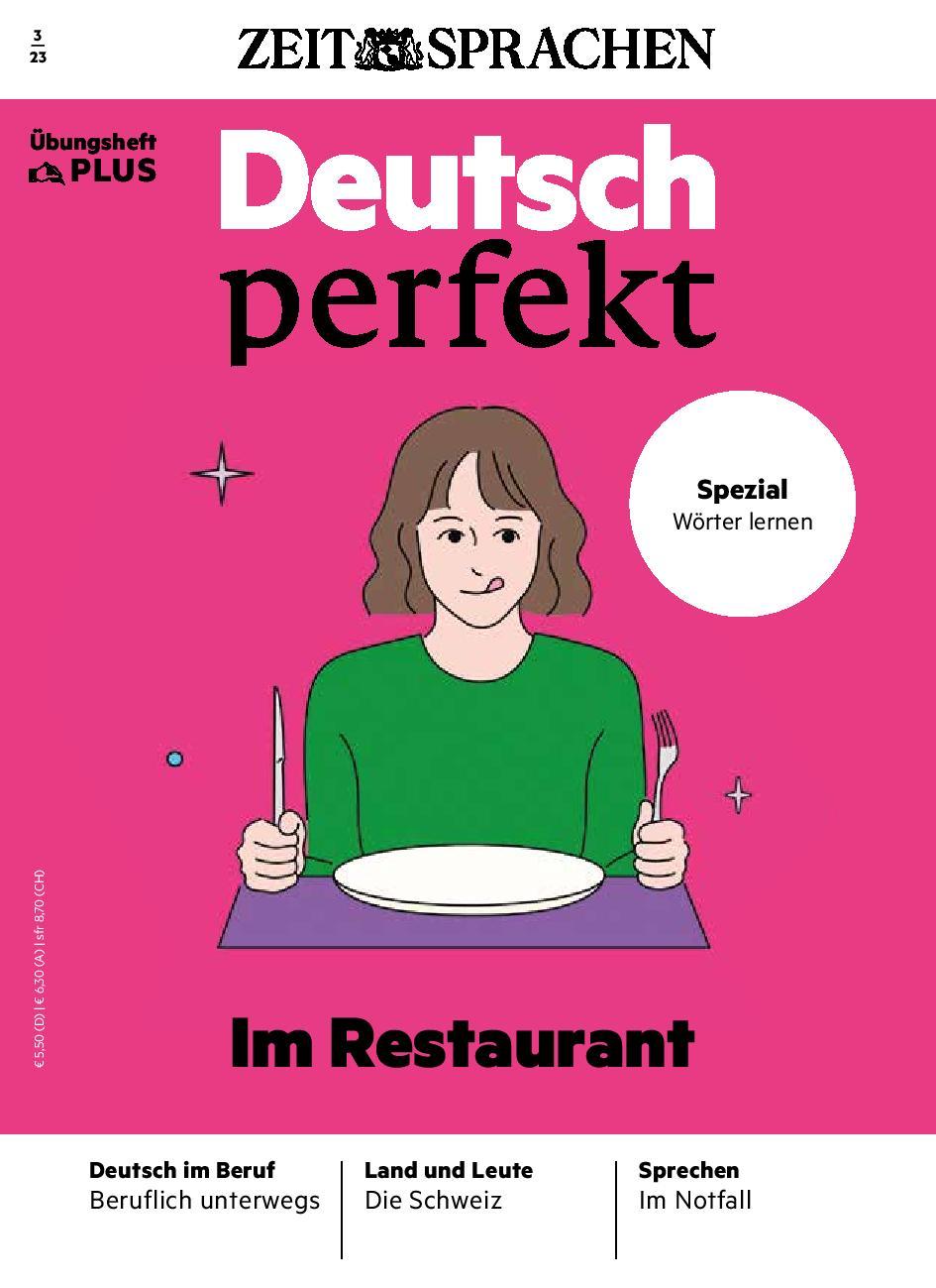 Deutsch perfekt Übungsheft Digital 03/2023