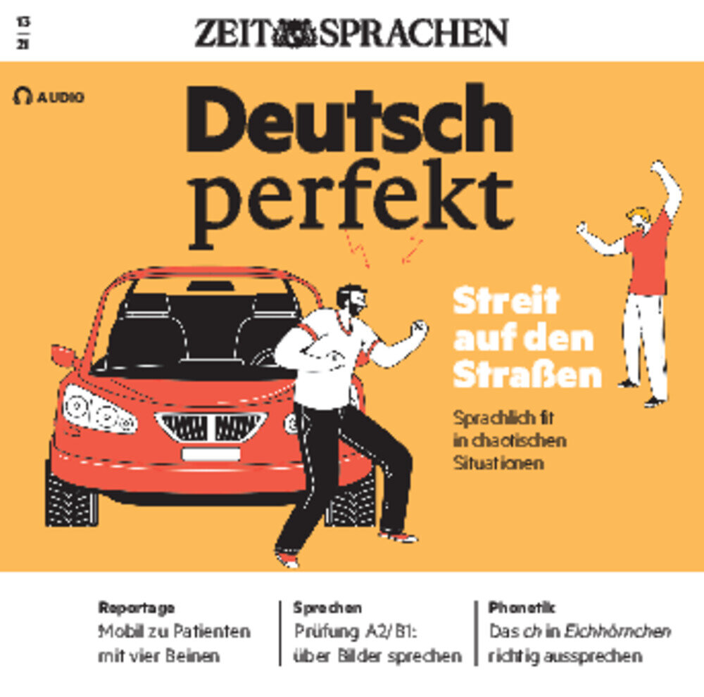 Deutsch perfekt Audiotrainer Digital 13/2021