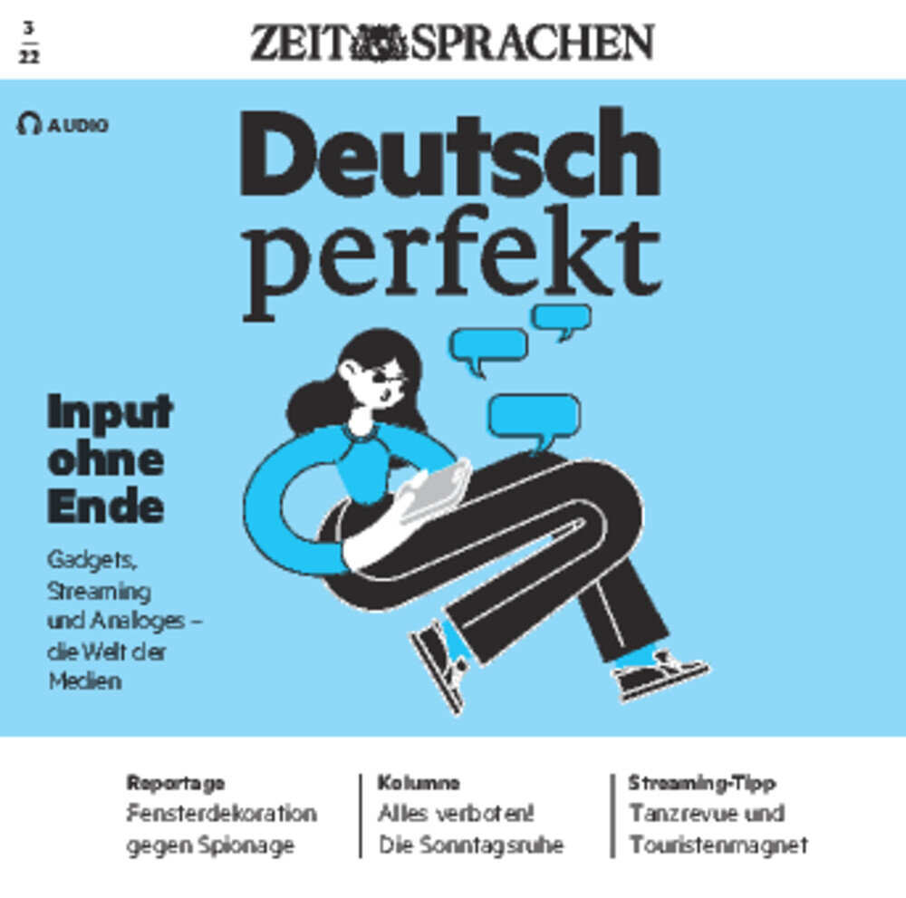 Deutsch perfekt Audio Trainer ePaper 03/2022