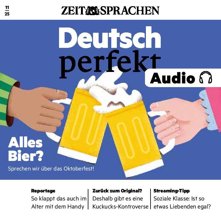 Deutsch perfekt Audiotrainer digital 11/2025