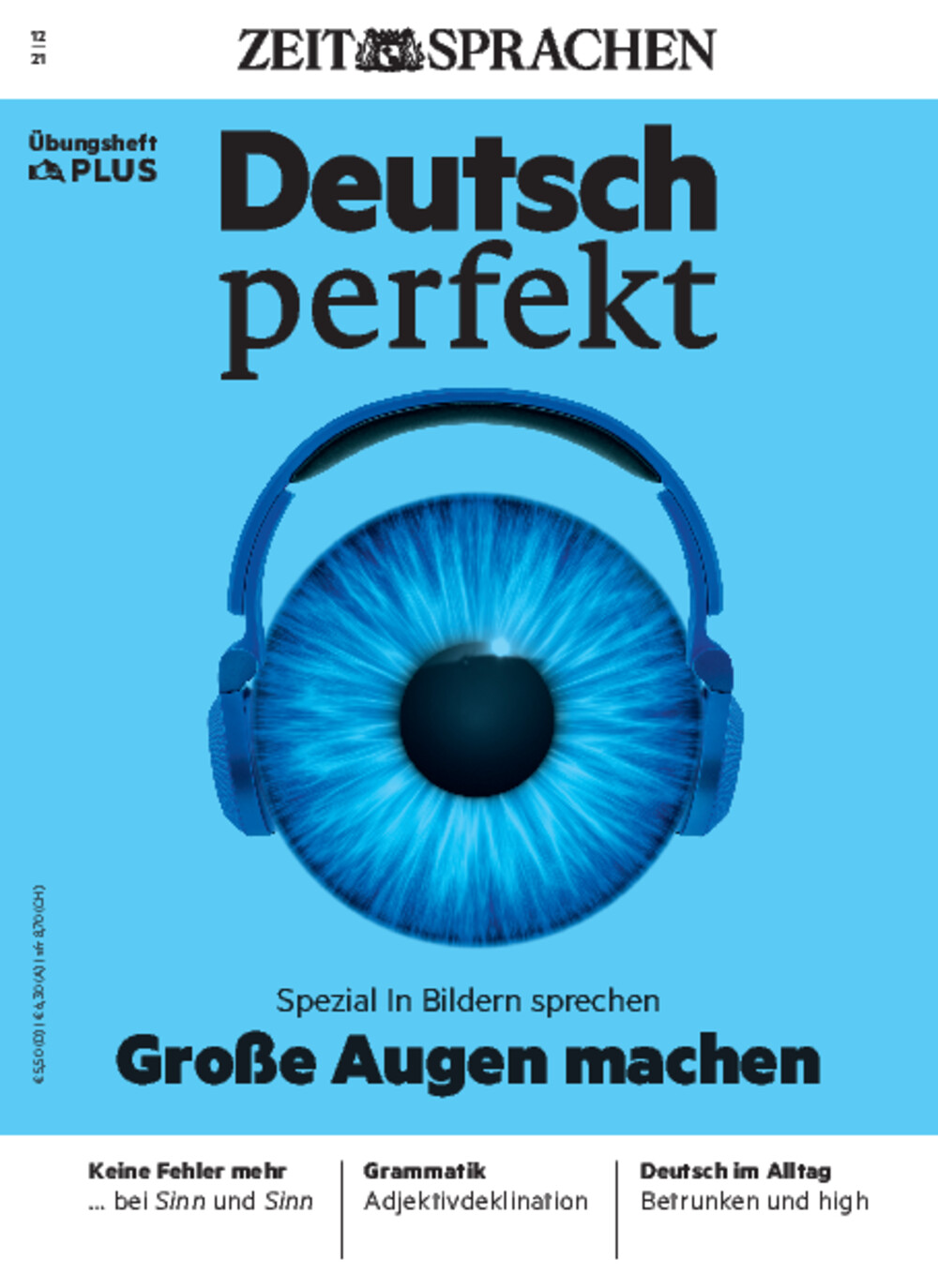Deutsch perfekt Übungsheft  12/2021