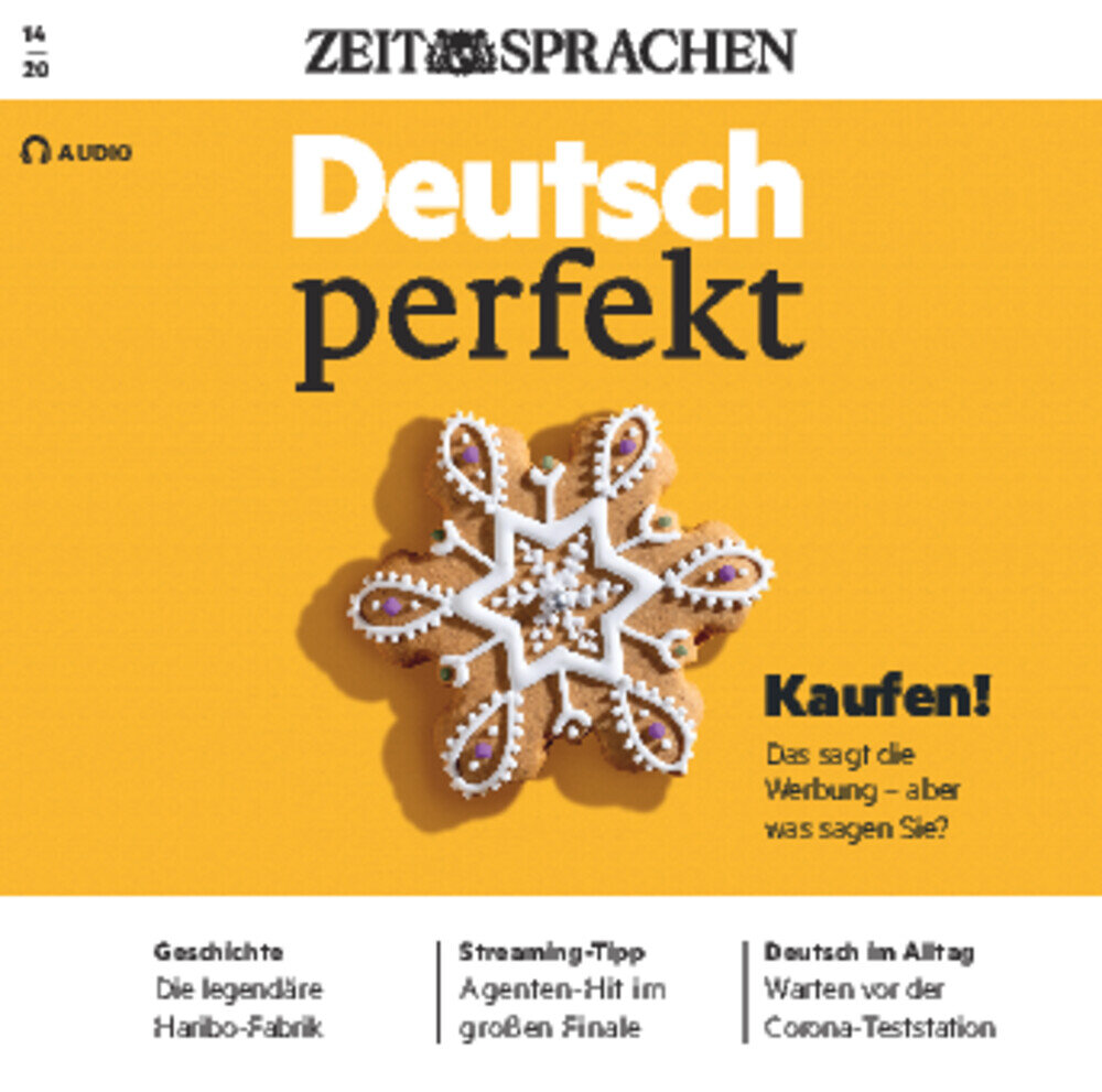 Deutsch perfekt Audiotrainer Digital 14/2020