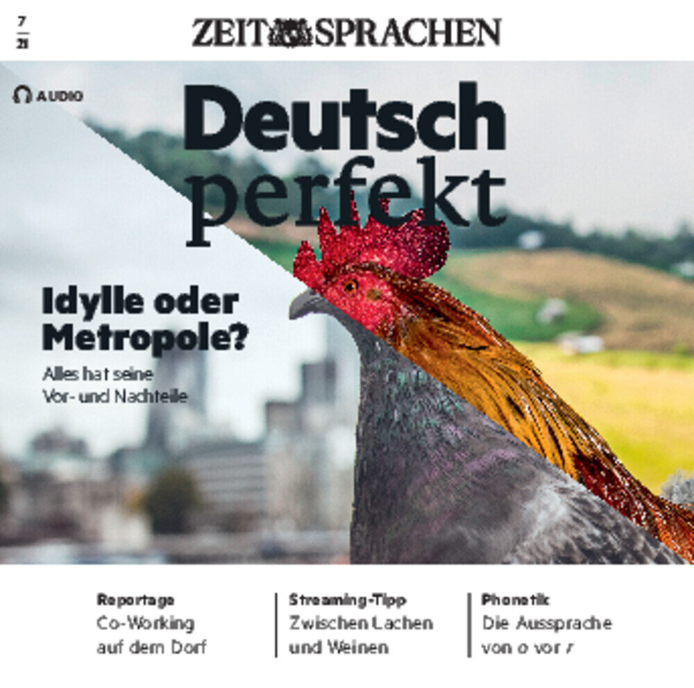 Deutsch perfekt Audio Trainer ePaper 07/2021