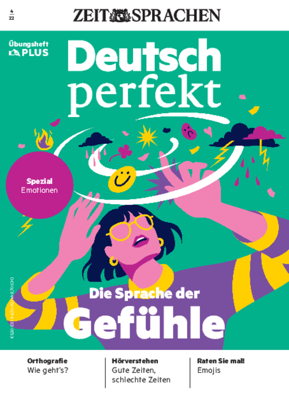 Deutsch perfekt Übungsheft Digital 04/2022