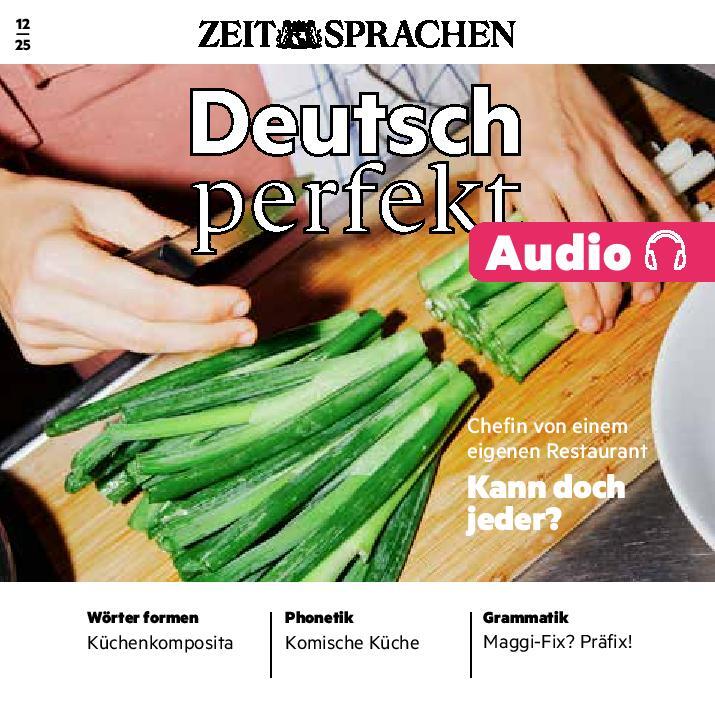 Deutsch perfekt Audiotrainer digital 12/2025
