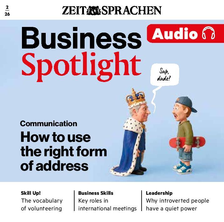 Business Spotlight Audiotrainer digital 02/2026