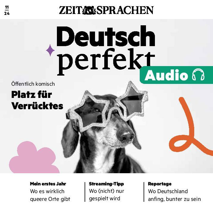 Deutsch perfekt Audiotrainer digital 11/2024