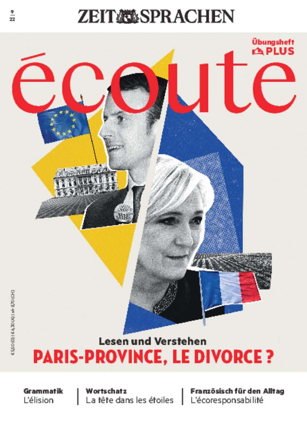 &eacute;coute &Uuml;bungsheft Digital  09/2022