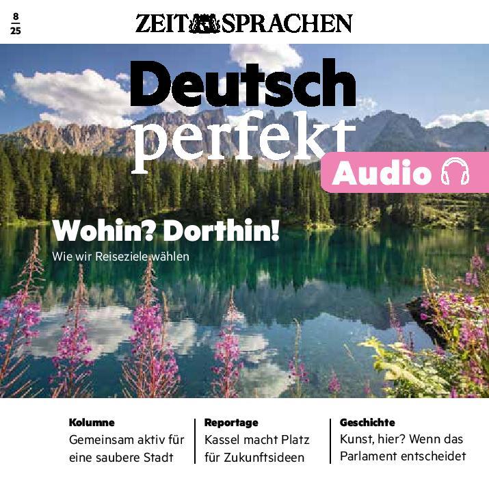 Deutsch perfekt Audiotrainer digital 08/2025